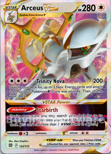 Arceus VSTAR [123/172] [Brilliant Stars] Holofoil