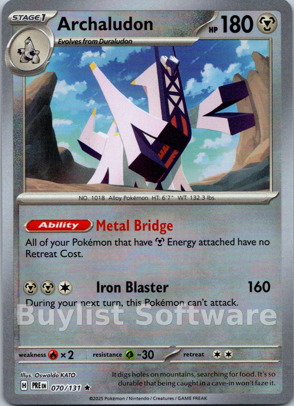 Archaludon (Poke Ball Pattern) [070/131] [Prismatic Evolutions] Holofoil