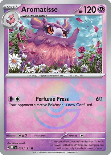 Aromatisse (Poke Ball Pattern) [039/131] [Prismatic Evolutions] Holofoil