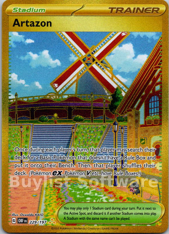 Artazon [229/197] [Obsidian Flames] Holofoil