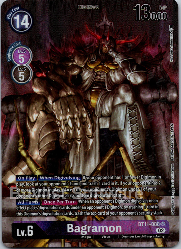 Bagramon (Alternate Art) [BT11-088 SR] [Dimensional Phase] Foil
