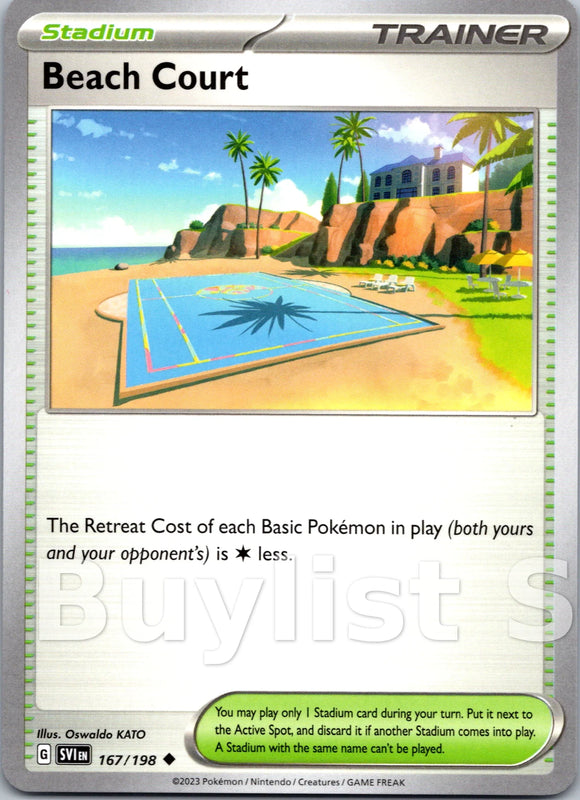 Beach Court [167/198] [Scarlet & Violet Base Set]