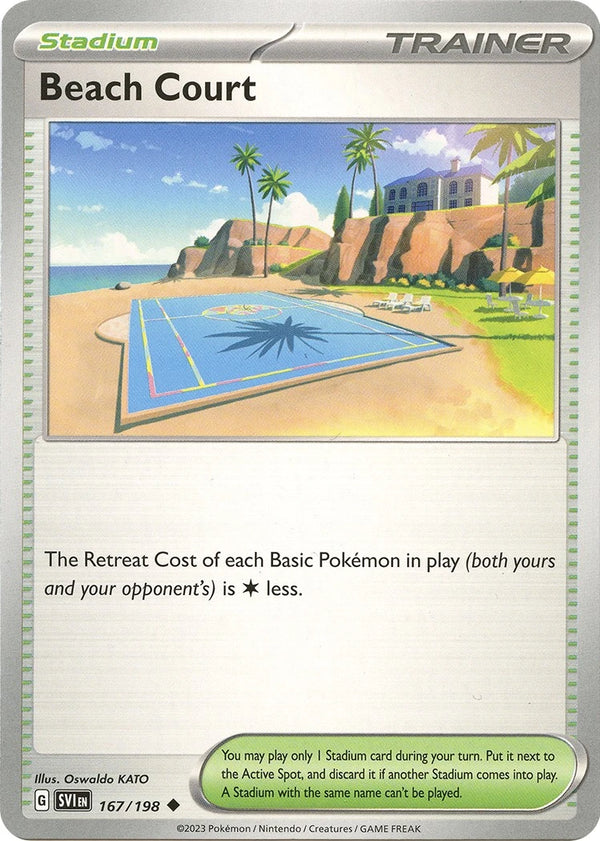 Beach Court [167/198] [Scarlet & Violet Base Set]