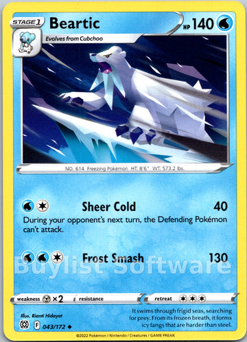 Beartic [043/172] [Brilliant Stars]