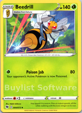 Beedrill [04/73] [Champion's Path]
