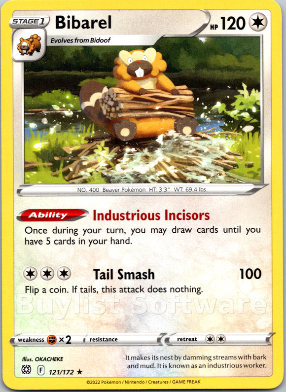 Bibarel [121/172] [Brilliant Stars]