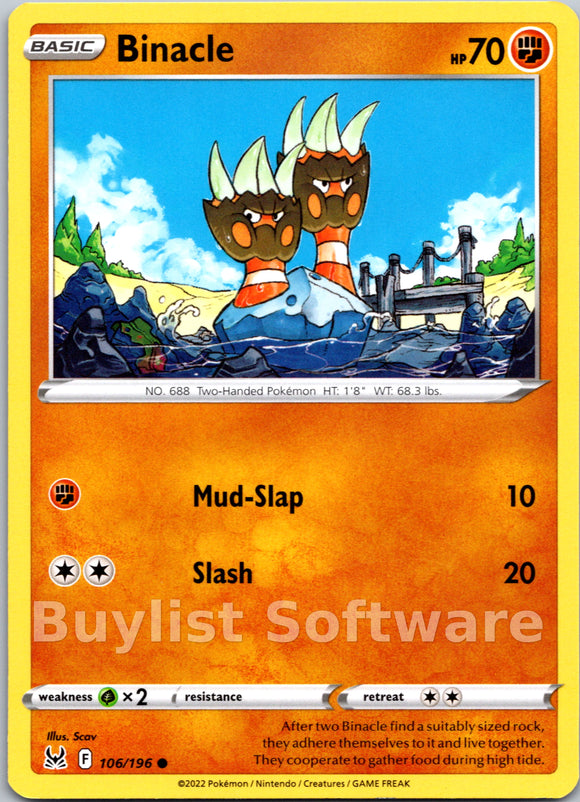 Binacle [106/196] [Lost Origin]