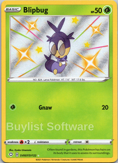 Blipbug [SV007/SV122] [Shining Fates: Shiny Vault] Holofoil