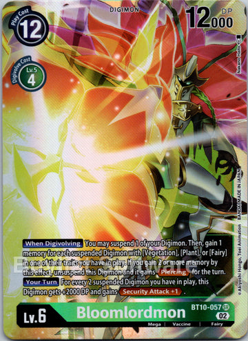 Bloomlordmon [BT10-057] [Xros Encounter] Foil