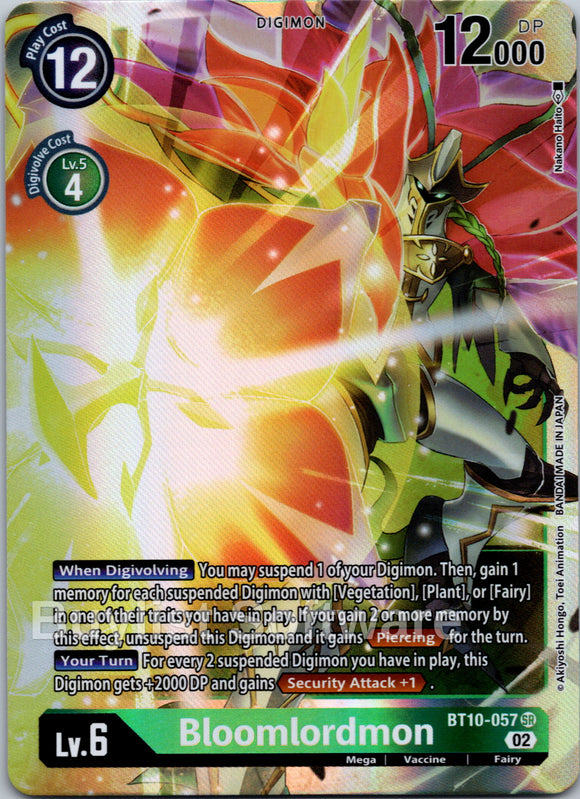 Bloomlordmon [BT10-057] [Xros Encounter] Foil