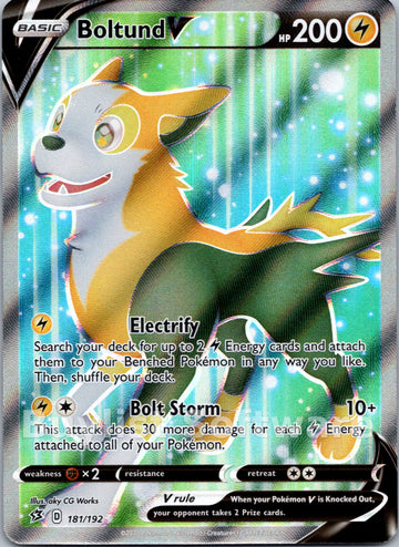 Boltund V [181/192] [Rebel Clash] Holofoil