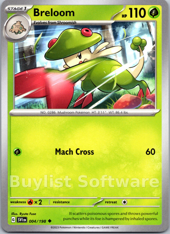 Breloom [004/198] [Scarlet & Violet Base Set]
