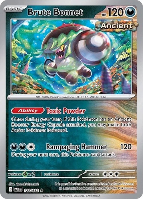 Brute Bonnet (Cosmos Holo) [123/182] [Paradox Rift] Holofoil