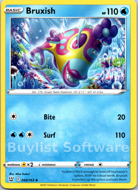 Bruxish [043/163] [Battle Styles]