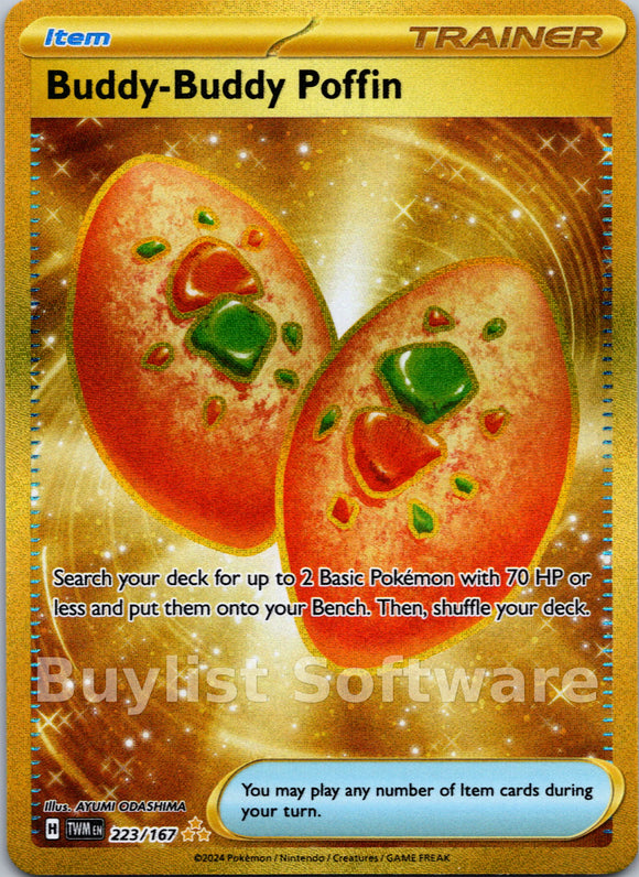 Buddy-Buddy Poffin [223/167] [Twilight Masquerade] Holofoil