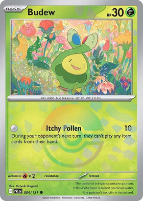 Budew (Poke Ball Pattern) [004/131] [Prismatic Evolutions] Holofoil