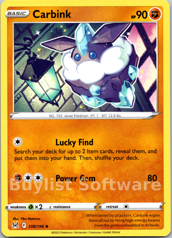 Carbink [108/196] [Lost Origin]