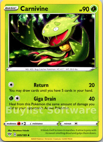 Carnivine [005/189] [Darkness Ablaze]