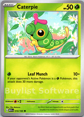 Caterpie [010/165] [Scarlet & Violet 151]