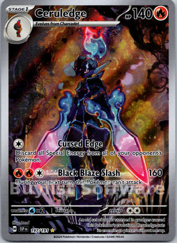 Ceruledge [197/191] [Surging Sparks] Holofoil