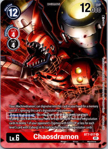 Chaosdramon (Winner Pack Across Time) [BT7-017] [Next Adventure]