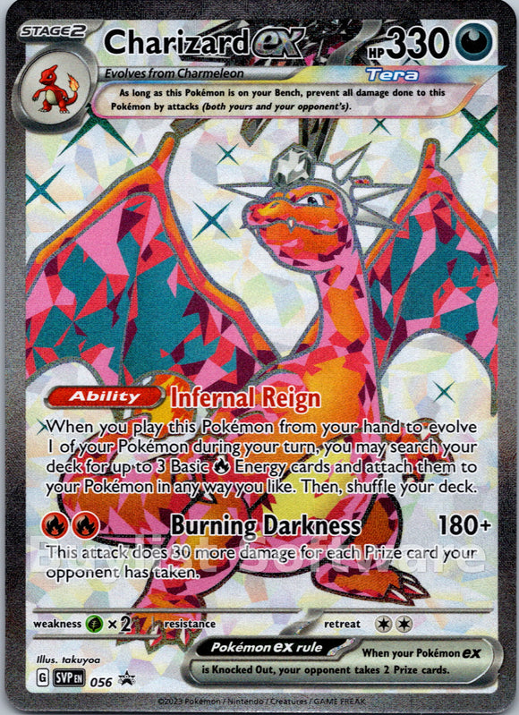 Charizard ex [056] [Scarlet & Violet Promo Cards] Holofoil