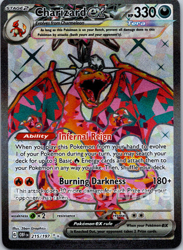 Charizard ex [215/197] [Obsidian Flames] Holofoil