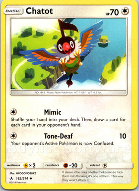 Chatot [162/214] [Unbroken Bonds]