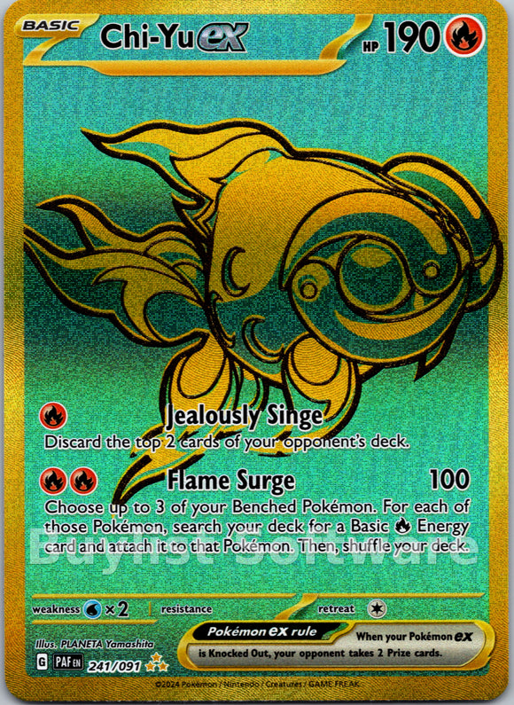 Chi-Yu ex [241/091] [Paldean Fates] Holofoil
