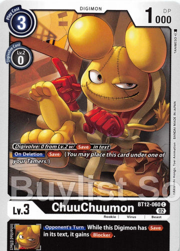 ChuuChuumon [BT12-060] [Across Time]