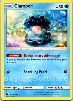 Clamperl [41/168] [Celestial Storm]