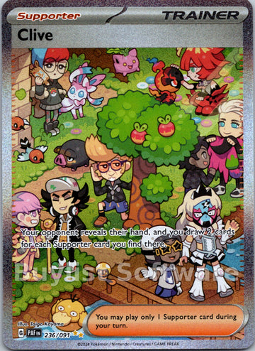 Clive [236/091] [Paldean Fates] Holofoil