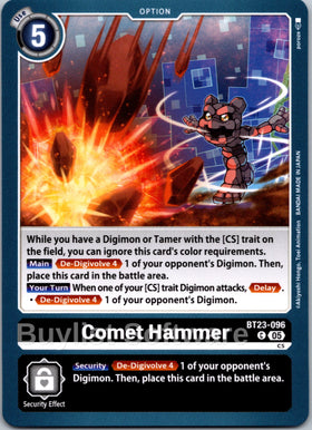 Comet Hammer [BT23-096 C] [Hackers' Slumber]
