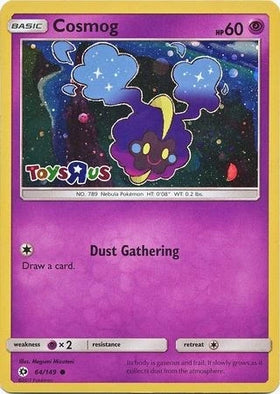 Cosmog (Toys R Us Promo) [064/149] [Sun & Moon Base Set] Holofoil