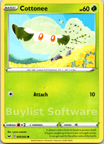 Cottonee [005/202] [Sword & Shield Base Set]