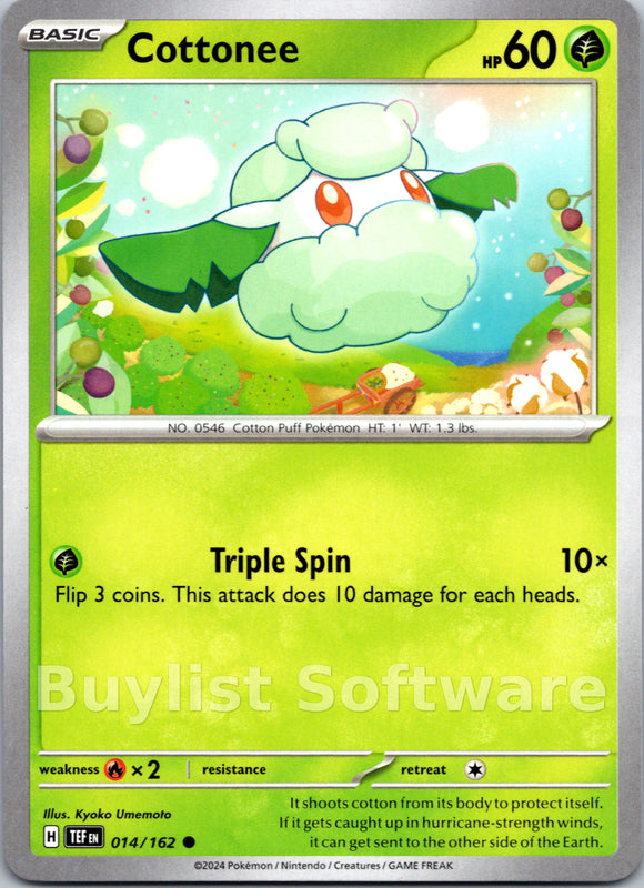 Cottonee [014/162] [Temporal Forces]
