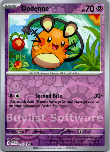 Dedenne [095/198] [Scarlet & Violet Base Set] Reverse Holofoil