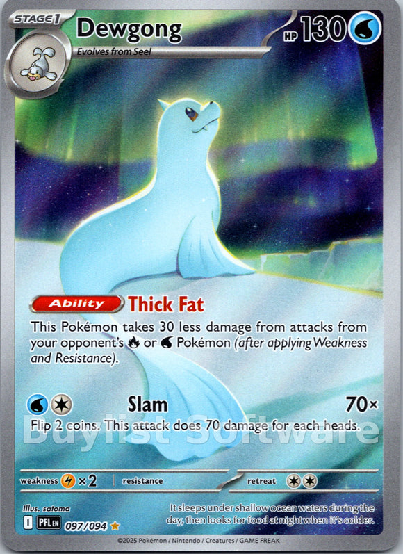 Dewgong [097/094] [Phantasmal Flames] Holofoil