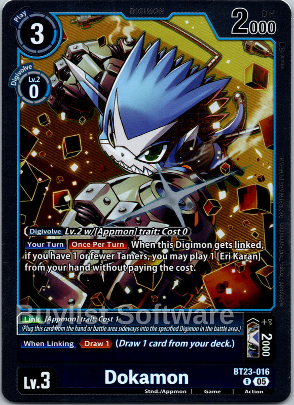 Dokamon [BT23-016] [Hackers' Slumber] Foil