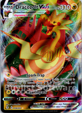 Dracozolt VMAX [059/203] [Evolving Skies] Holofoil