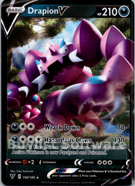 Drapion V [106/185] [Vivid Voltage] Holofoil