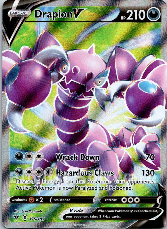 Drapion V [175/185] [Vivid Voltage] Holofoil