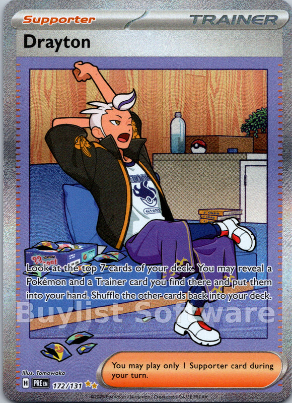 Drayton [172/131] [Prismatic Evolutions] Holofoil