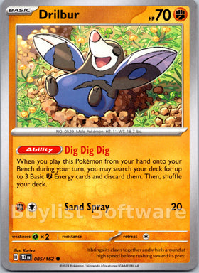 Drilbur [085/162] [Temporal Forces]
