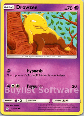 Drowzee [71/214] [Unbroken Bonds]
