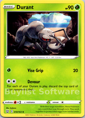 Durant [010/163] [Battle Styles]