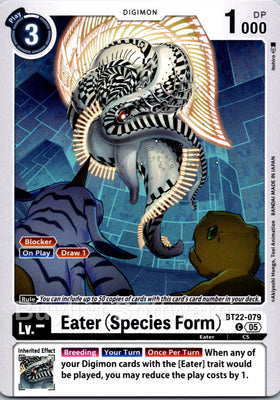 Eater (Species Form) [BT22-079] [Cyber Eden]