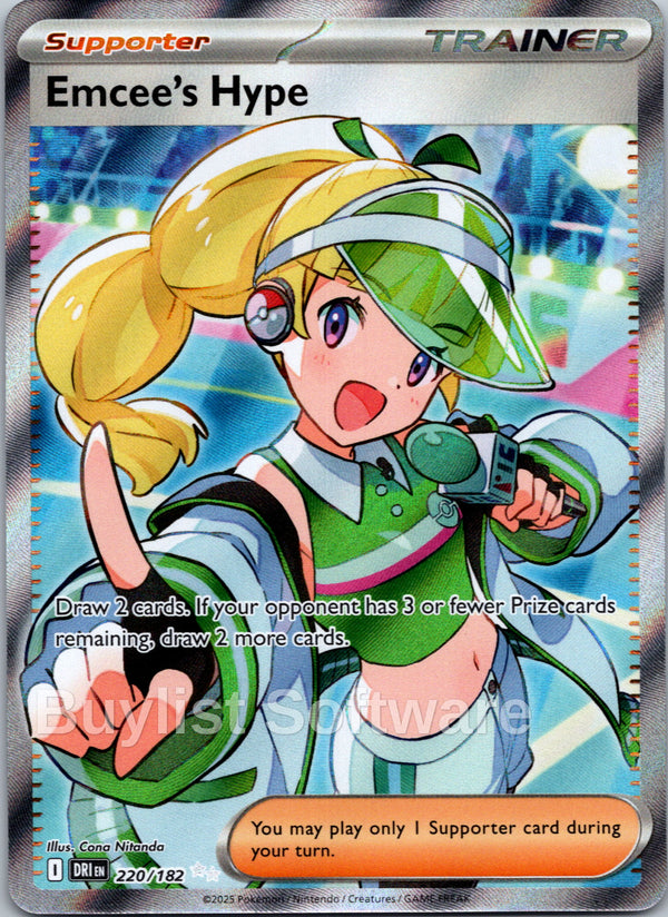 Emcee's Hype [220/182] [Destined Rivals] Holofoil