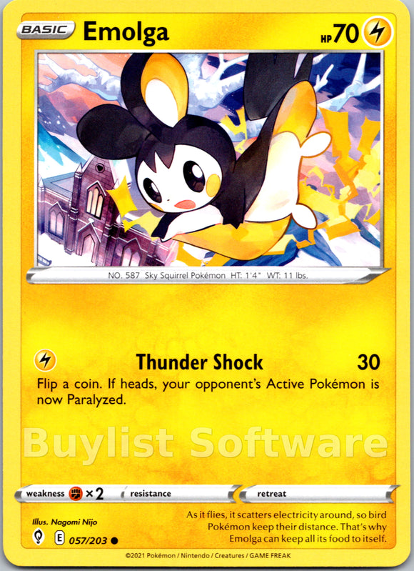 Emolga [057/203] [Evolving Skies]