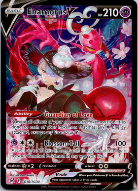 Enamorus V [TG18/TG30] [Lost Origin Trainer Gallery] Holofoil